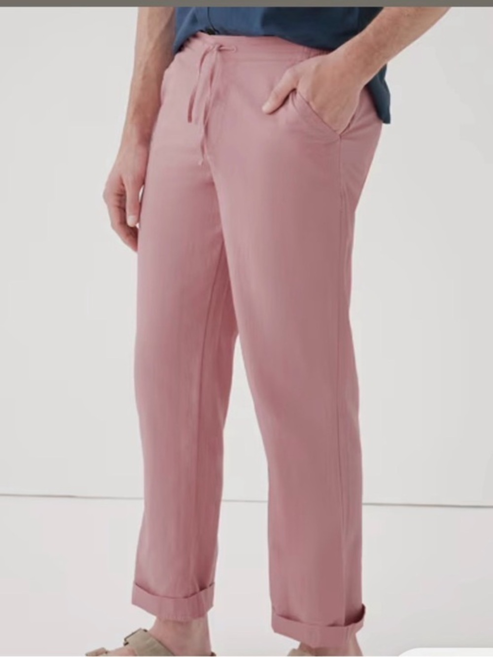 pact Men's Canopy Linen Blend Weekend Pant S